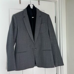 Theory double collar blazer